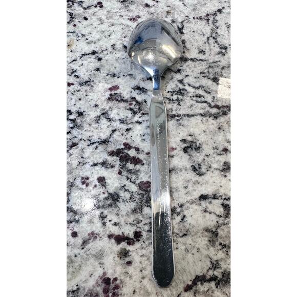 Noritake Gold Esperanza Stainless-Vintage Japan-Retired-Very Rare-Serving Spoon - Picture 3 of 4